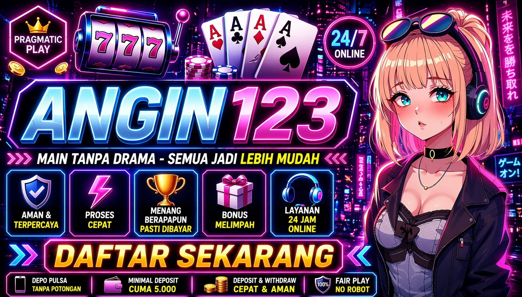 Galeri foto ANGIN123 – Tempat Main Game Digital Favorit Tanpa Drama Seru Maksimal di Jakarta